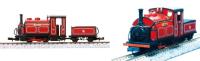 Kato/lemke K51-201B - Spur HOe Dampflok 0-4-0 FR, Ep.IV-VI, rot, Prince,