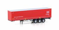 Minis/Lemke LC4074 - Spur N Gardinenplanen-Auflieger DB Cargo / Full Load Solutions