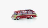 MiNis/Lemke LC4454 - Setra S8 Knecht, rot/beige