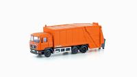 MiNis/Lemke LC4660 - Spur N MAN F90 MÜLLWAGEN NEUTRAL, ORANGE
