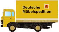 Minis/Lemke  LC4803 - Spur N Magirus MK 130M8 mit Koffer – Deutsche Möbelspedition