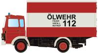 Minis/Lemke LC4809  - Spur N Magirus MK 130M8 mit Koffer – Feuerwehr/Ölwehr
