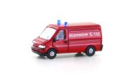 Minis/Lemke LC61216 - Spur N Fiat Ducato II Transporter, Feuerwehr rot