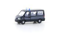 MiNis/Lemke LC61311 - Spur N Fiat Ducato II Bus, dunkelblau mit Blaulicht
