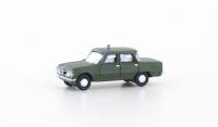 Minis/Lemke LC61419 - Spur N Alfa Romeo Giulia, Militärgün mit Blaulicht