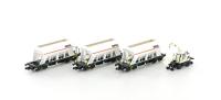 Lemke LC66306 - Spur N 3-tlg. Kieswagen Set,  Sersa