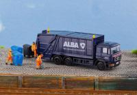 Minis/Lemke LC97002 - Spur N MiNiScene Müllabfuhr mit Figuren, ALBA