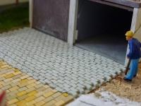 Juweela 28087 - Pflastersteine Typ W grau hell 2000 Stück