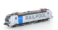 LS Models 16066 - Spur HO VECTRON BR193 RAILPOOL EP.VI SILBER GROSSES LOG, DC