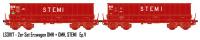 LS Models 31117 - Spur HO 2ER SET ERZWAGEN DMH SNCF / STEMI, EP.V