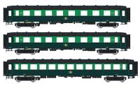 LS Models 42107 - Spur H0 3-tlg. Personenwagenset l2 der SNCB, Ep IIIa