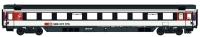 LS Models 47383 - Spur HO EC Personenwagen, 2.Kl. Bpm SBB, Ep.VI, neue Farbgebung