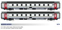 LS Models 93051DC - Spur HO 2ER SET PERSONENWAGEN I11 B+B SNCB, EP.VA
