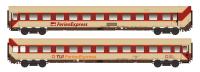 LS-Models 96028N Spur N - 2er Set Liegewagen TUI Ferienexpress, Ep.IV, Set II