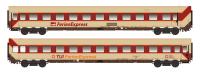 LS Models LS96028N - Spur N 2er Set Liegewagen TUI Ferienexpress, Ep.IV, Set II