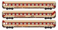LS-Models 96031AC - Spur H0 3er Set Liegewagen TUI Ferienexpress, Ep.IV, Set I, AC