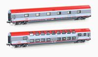 LS Models 97001N - Spur N 2er Set Schlafwagen WLABmz + WLBmz ÖBB, Ep.V