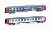 LS Models 98098N - Spur N 2er Set Liegewagen Bvcmz Snälltaget, Ep.VI