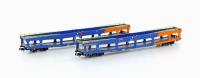 MF Train MF33305 - 2er Set Autotransportwagen DDM 916 der ZSSK, Ep.VI