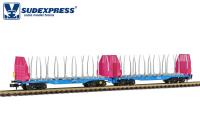 Sudexpress N65732 - Spur N Holztransportwagen Sggmrrs 90 Innofreight, Ep.VI