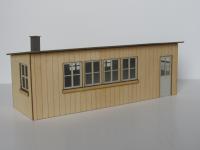 Laffont O1410 - Spur 0 Betriebswerkhütte mit Holzfassade