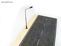 Railroad24 6226 - Spur TT 10x Peitschenlampe LED TT 80mm VA