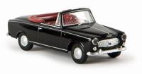 Brekina 29151 - Spur HO Peugeot 403 Cabrio schwarz
