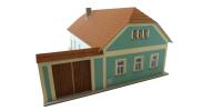 Igra Modell 150011 - Spur N Landhaus Typ 2, Lasercut Bausatz