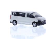 Rietze 11713 - Spur HO Volkswagen Transporter T7 Bus KR FD clear white