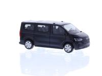Rietze 11715 - Spur HO Volkswagen Transporter T7 Bus KR FD midnight black metallic