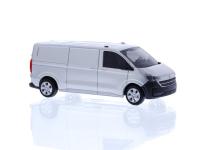 Rietze 11717 - Spur HO Volkswagen Transporter T7 Kasten LR FD light grey metallic