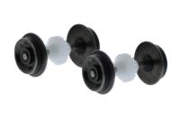 Rietze 70828 - Haftreifensatz für Universalantrieb, Raddurchmesser 9,0mm