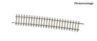 Roco 4042430 Spur HO Gebogenes Betonschwellen-Gleis R20, 5°