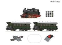 Roco 5100001 - Analog Start Set: Dampflokomotive BR 80 mit Personenzug