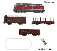 Roco 5110008 - Spur HO z21 start Digitalset: Diesellokomotive BR 221 mit Güterzug, DB