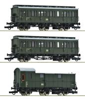 Roco 6200130  - Spur TT 3-tlg. Set 1: Nebenbahnzug, DR