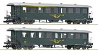 Roco 6200198 - Spur HO 2-tlg. Set: Seetalbahnwagen, PB