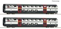 Roco 6200215 - Spur HO 2-tlg. Set: Doppelstockwagen 1. Klasse, SBB