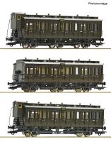 Roco 6200254 - Spur HO 3-tlg. Set: Personenwagen, DRG