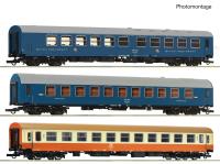 Roco 6200297 Spur HO 3-tlg. Set 2: D 1371/1370 „Vitoscha“, BDZ/DR