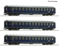 Roco 6200305 Spur HO 3-tlg. Set: Liegewagen „Touropa“, DB