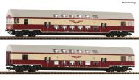 Roco 6280045 - Spur TT 2-tlg. Set 1: Doppelstockwagen „Sputnik“, DR