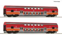 Roco 6280047 - Spur TT 2-tlg. Set: Doppelstockwagen, Polregio