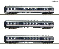 Roco 6280088 Spur TT 3er Set Nahverkehrswagen, TRI, Ep.VI