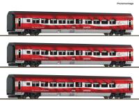 Roco 6290097 Spur TT 3-tlg. Set 2: Railjet „175 Jahre Eisenbahnen in Österreich“, ÖBB