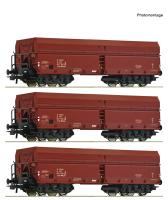 Roco 6600044 - 3-tlg. Set: Selbstentladewagen, PKP