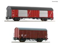 Roco 6600074 - 2-tlg. Set: Postwagen, NS