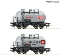 Roco 6600193 - Spur HO 2-tlg. Set: Kesselwagen, SJ