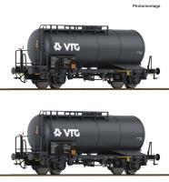 Roco 6600246 - Spur HO 2-tlg. Set: Kesselwagen „VTG“, GATX