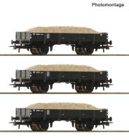 Roco 6600259 - Spur HO 3-tlg. Set: Sandwagen, NS